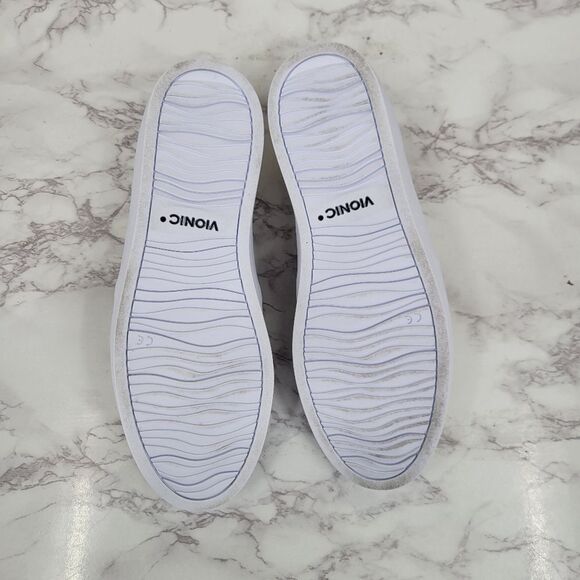 Vionic Women's Demetra Snake Embossed Slip On Sneakers Size 8 - Picture 10 of 13